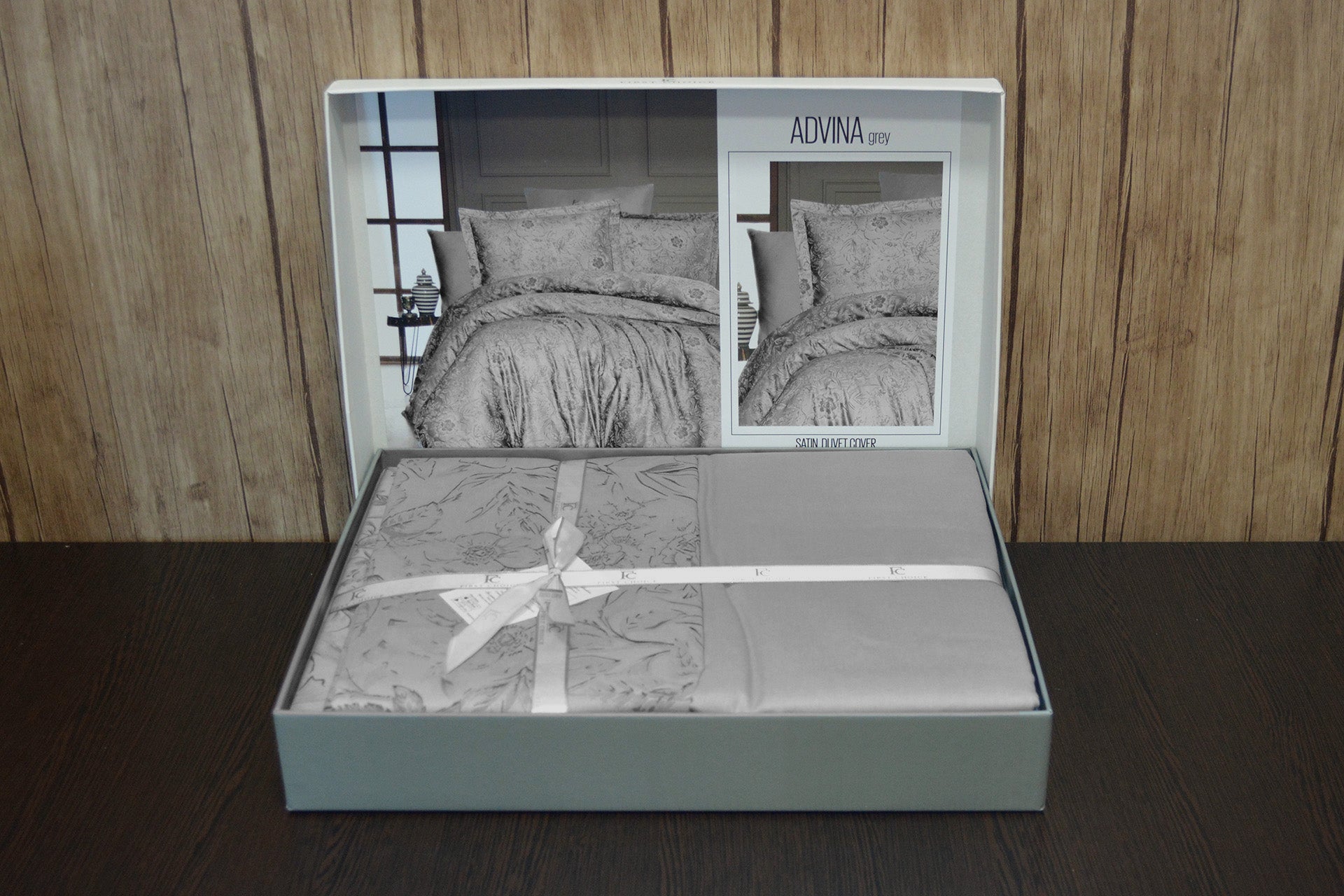Постільна білизна First Choice Cotton Satin 160x220 Advina Grey