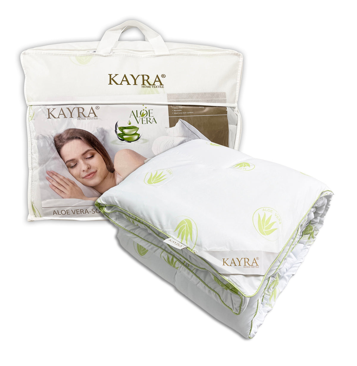 Ковдра Kayra 195x215 см Aloe Vera