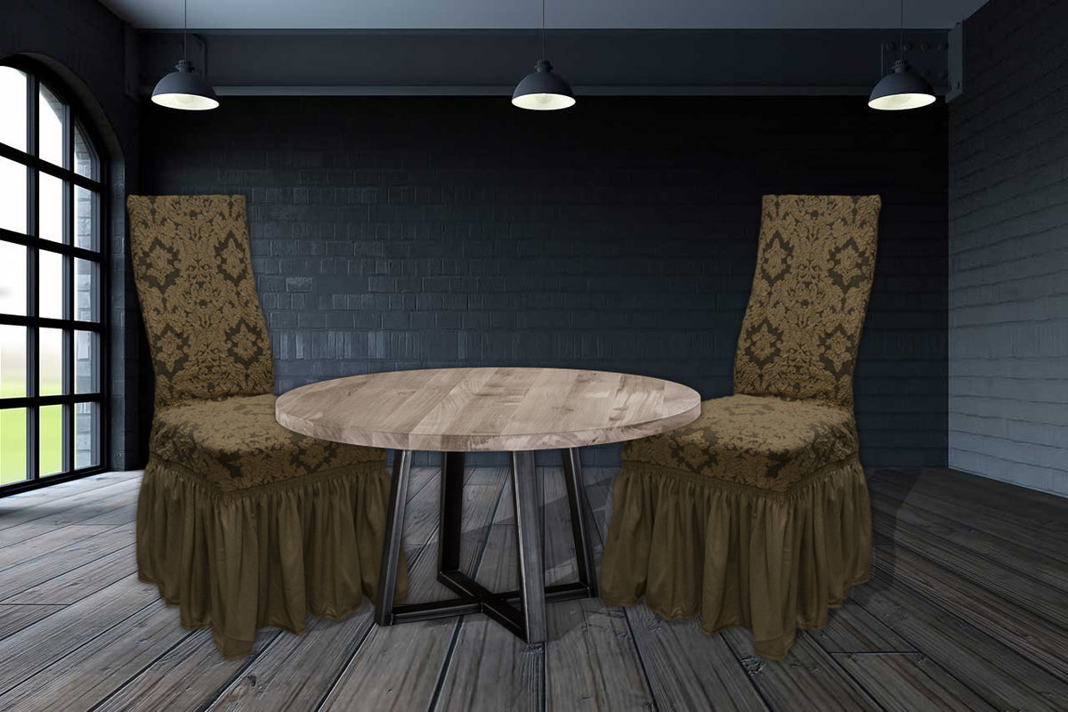 Чохли на стільці Altinkoza Damask зі спідницею