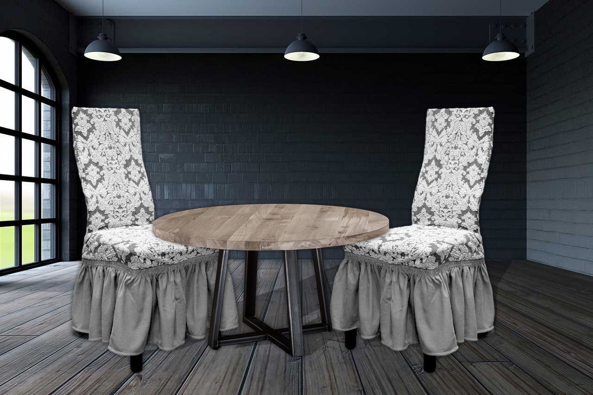 Чохли на стільці Altinkoza Damask зі спідницею