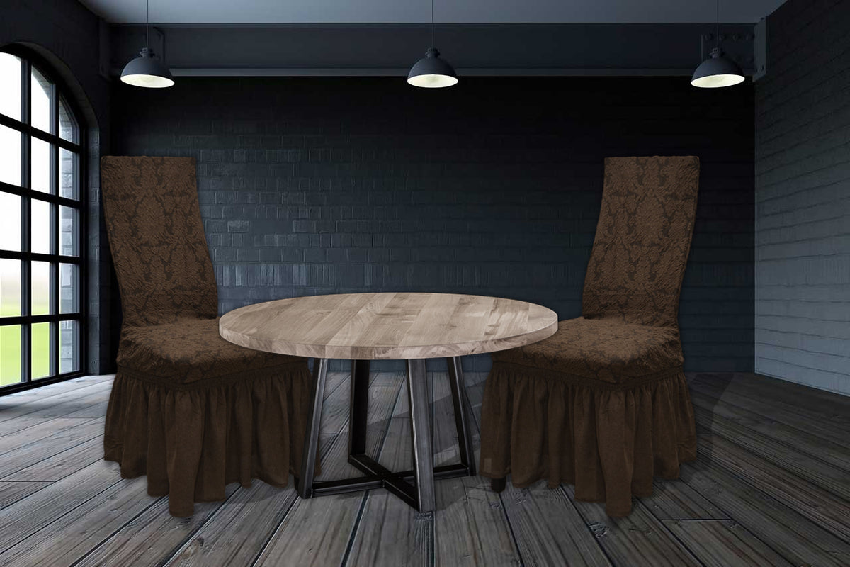 Чохли на стільці Altinkoza Damask зі спідницею