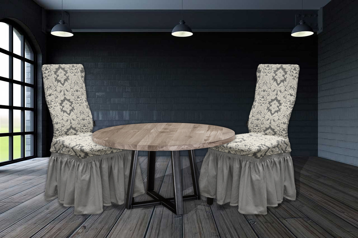 Чохли на стільці Altinkoza Damask зі спідницею