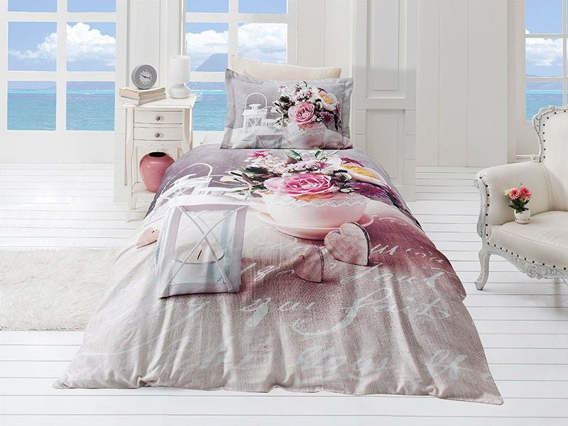 Постільна білизна First Choice 3D Satin 200x220 Andrea