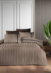 Постільна білизна First Choice Deluxe Satin 200 х 220 см Artwel Mink
