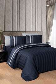 Постільна білизна First Choice Deluxe Satin DARK 200 х 220 см Artwel Navy Blue