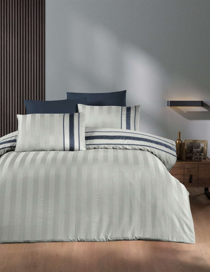 Постільна білизна First Choice Deluxe Satin 200 х 220 см Artwel Silver