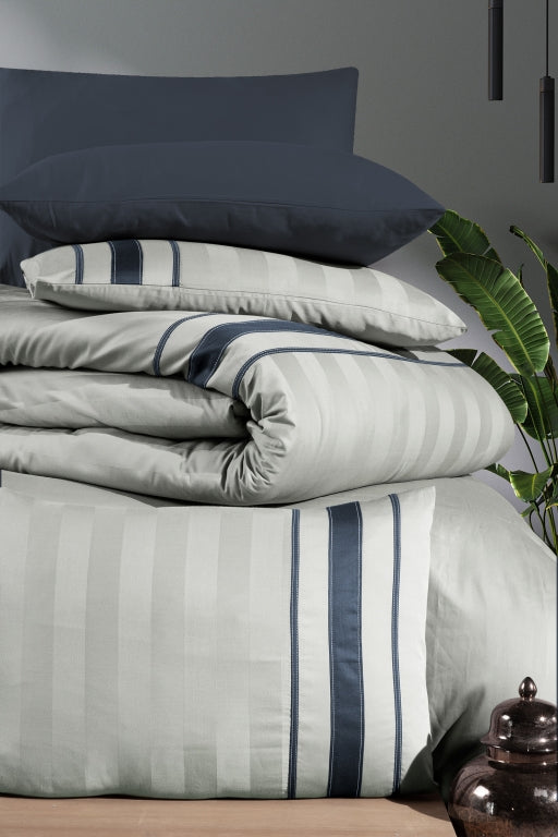 Комплект постільної білизни First Choice Deluxe Satin 160х220 Artwel Silver