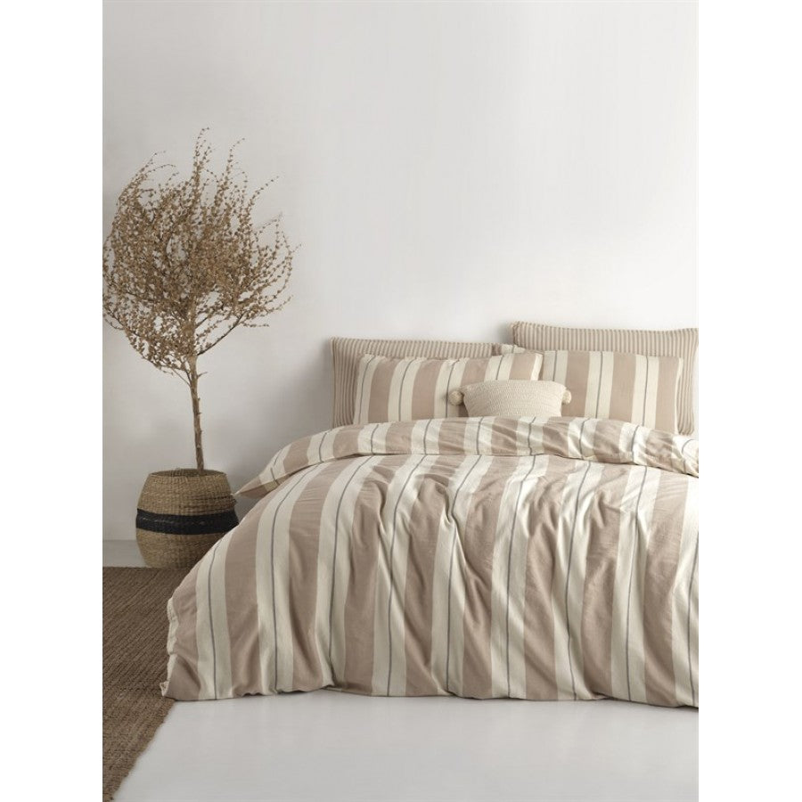 Постільна білизна Limasso Stonewashed Ranforse 200 х 220 см Aura Classic