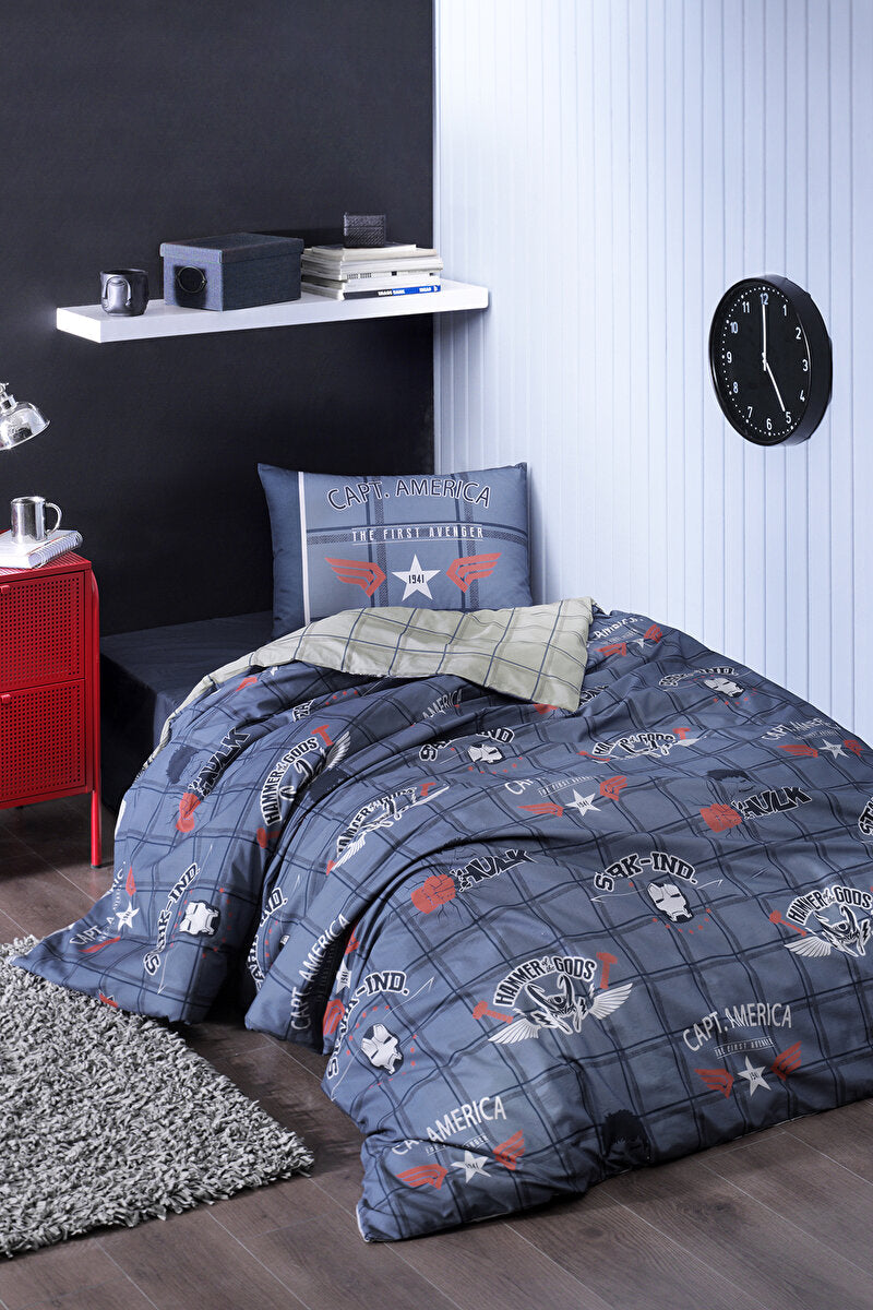 Постільна білизна Ozdilek Ranforce 160х220 см Avengers Heroes