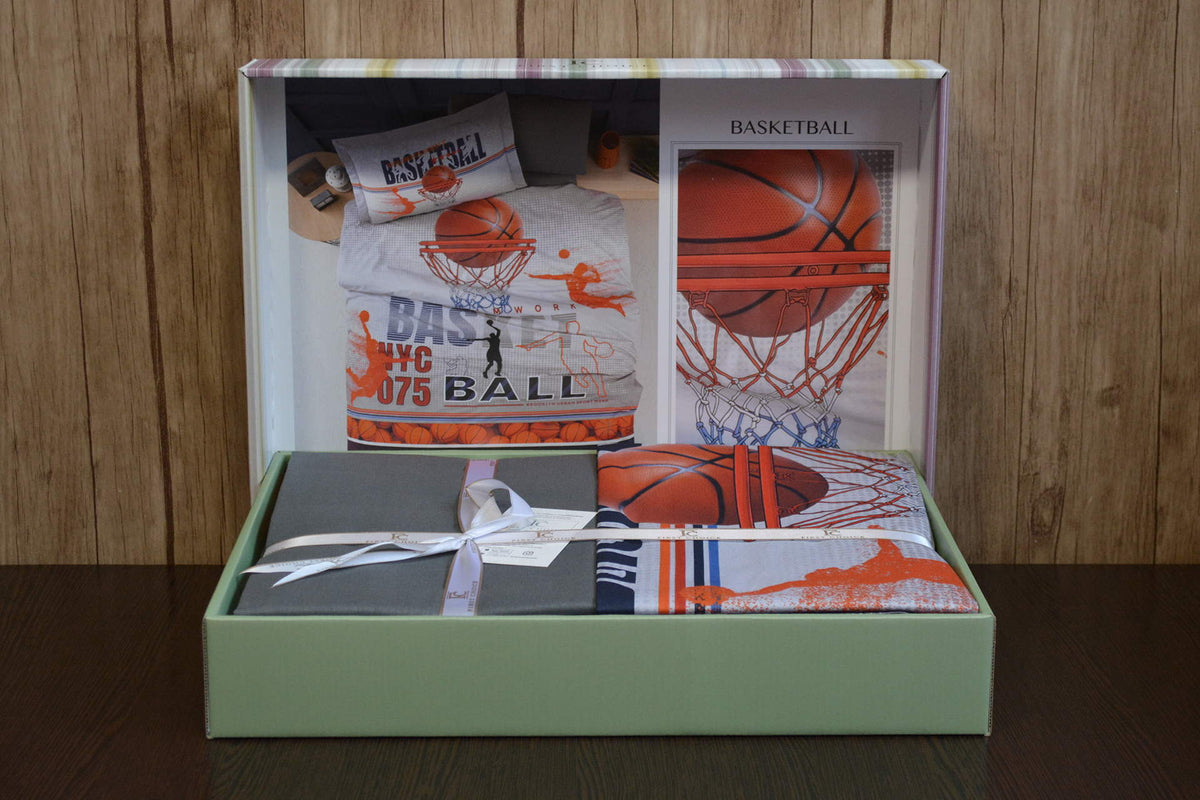Постільна білизна  First Choice Exclusive Digital Ranforce 160 х 220 см Basketball