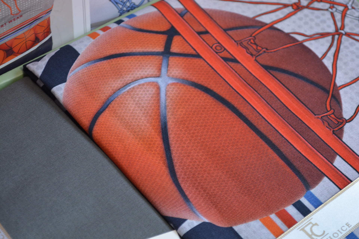 Постільна білизна  First Choice Exclusive Digital Ranforce 160 х 220 см Basketball