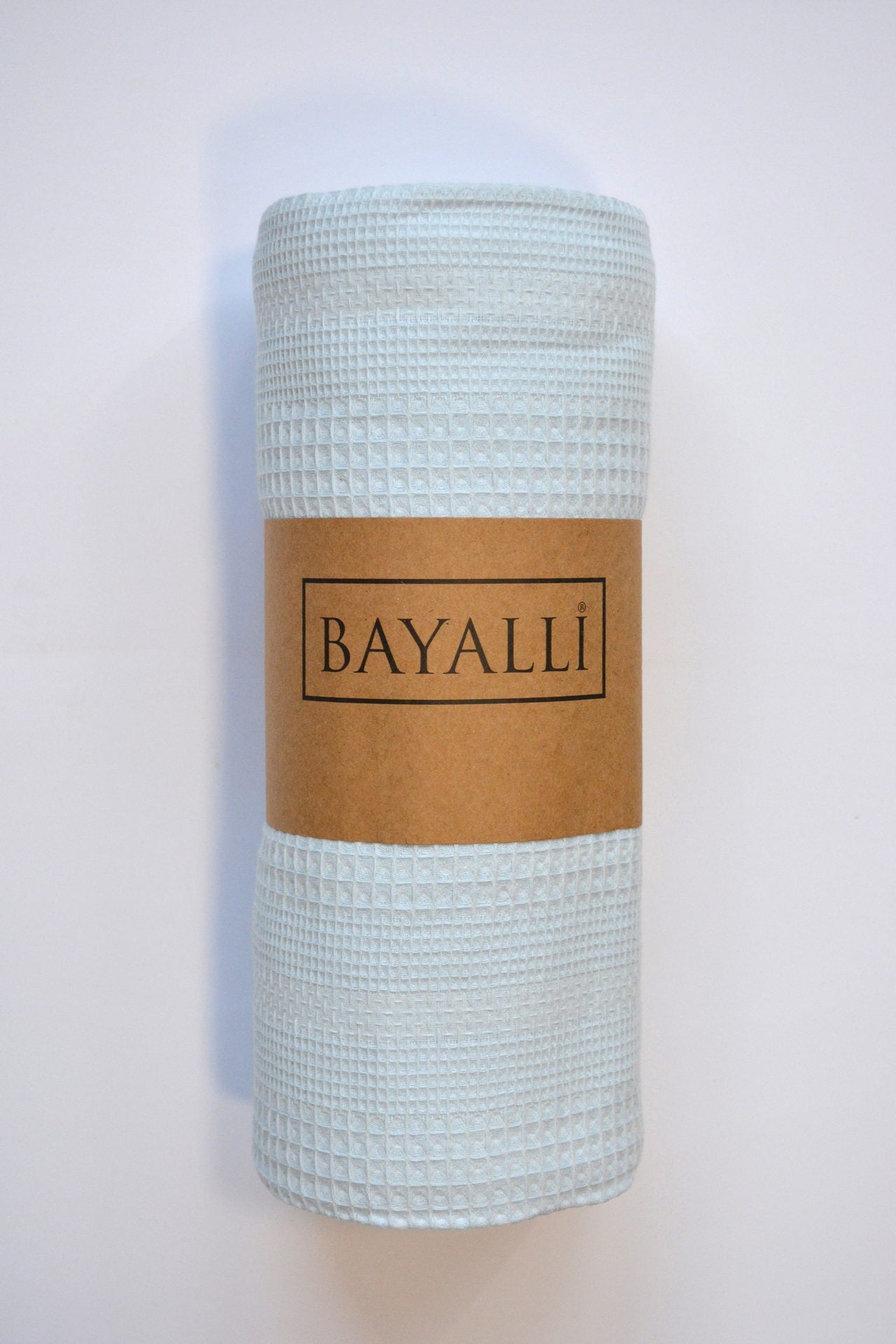 Вафельне простирадло-покривало Bayalli 160x230 см. A.Mavi