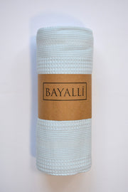 Вафельне простирадло-покривало Bayalli 200x230 см. A.Mavi