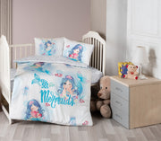 Постільна білизна для новонароджених First Choice Baby Digital Satin 100х150 см. Mermaid