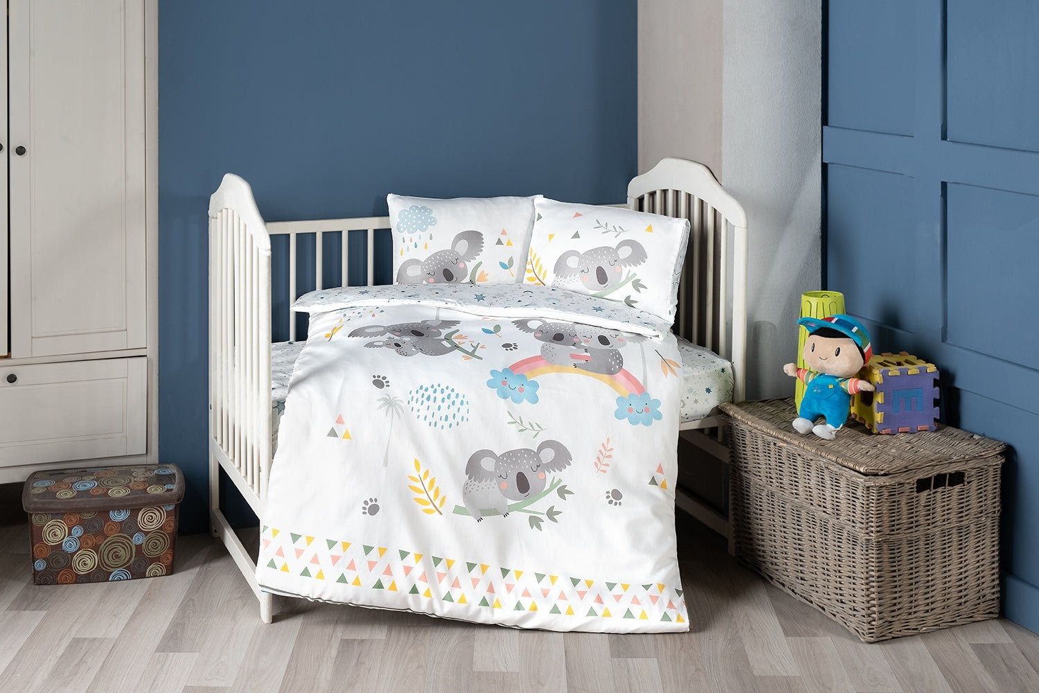 Постільна білизна для новонароджених First Choice Baby Digital Satin 100х150 см. Koala