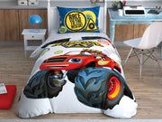Постільна білизна TAC Disney 160x220 см Blaze Road Rescue