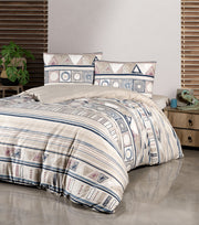 Постільна білизна First Choice Homesko Ranforse 200 х 220 см Bohem Ekru