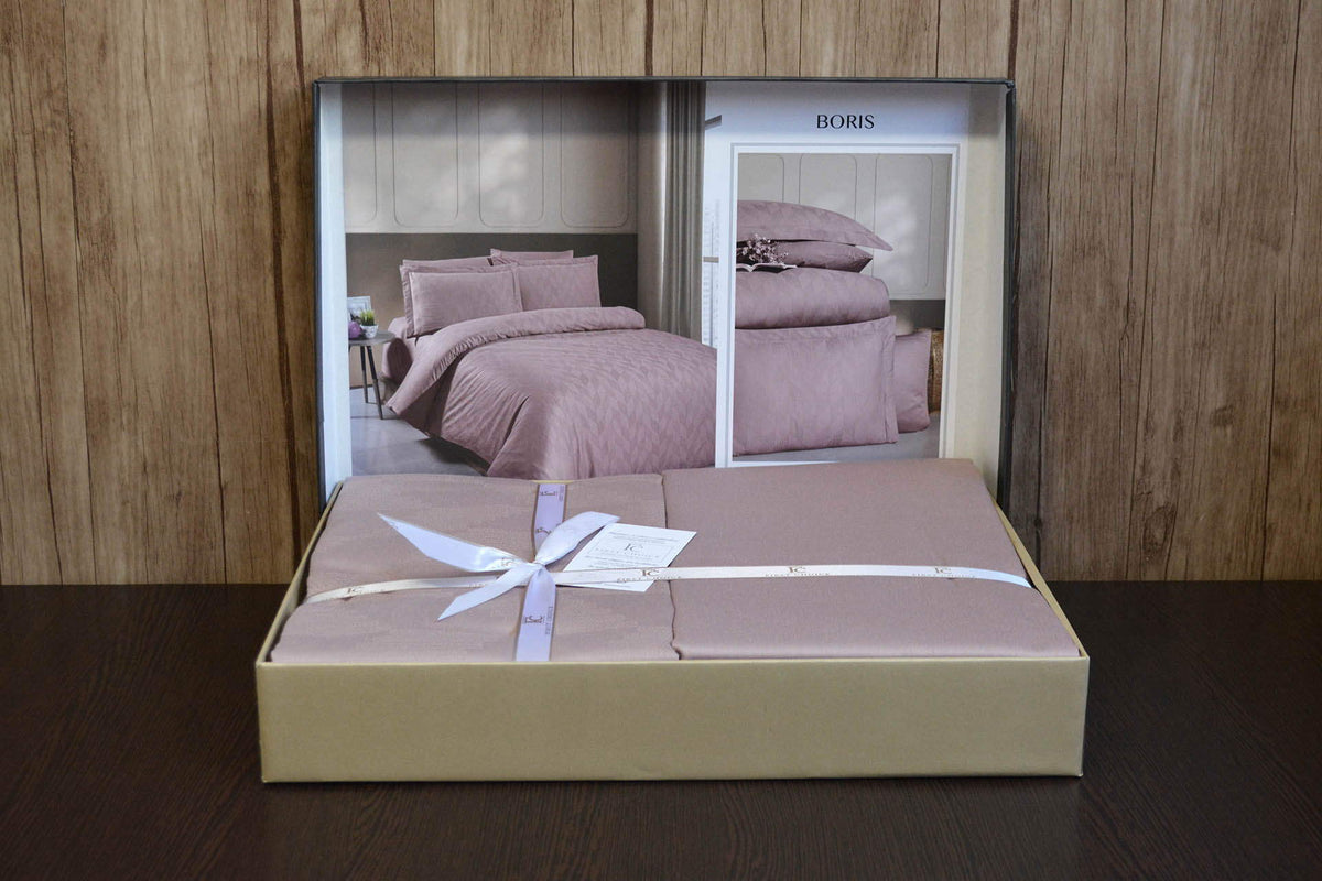 Постільна білизна First Choice Jacquard Satin 200 х 220 см Boris Dried