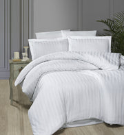 Постільна білизна First Choice Cotton Satin 160х220 сімейний Broad Line White