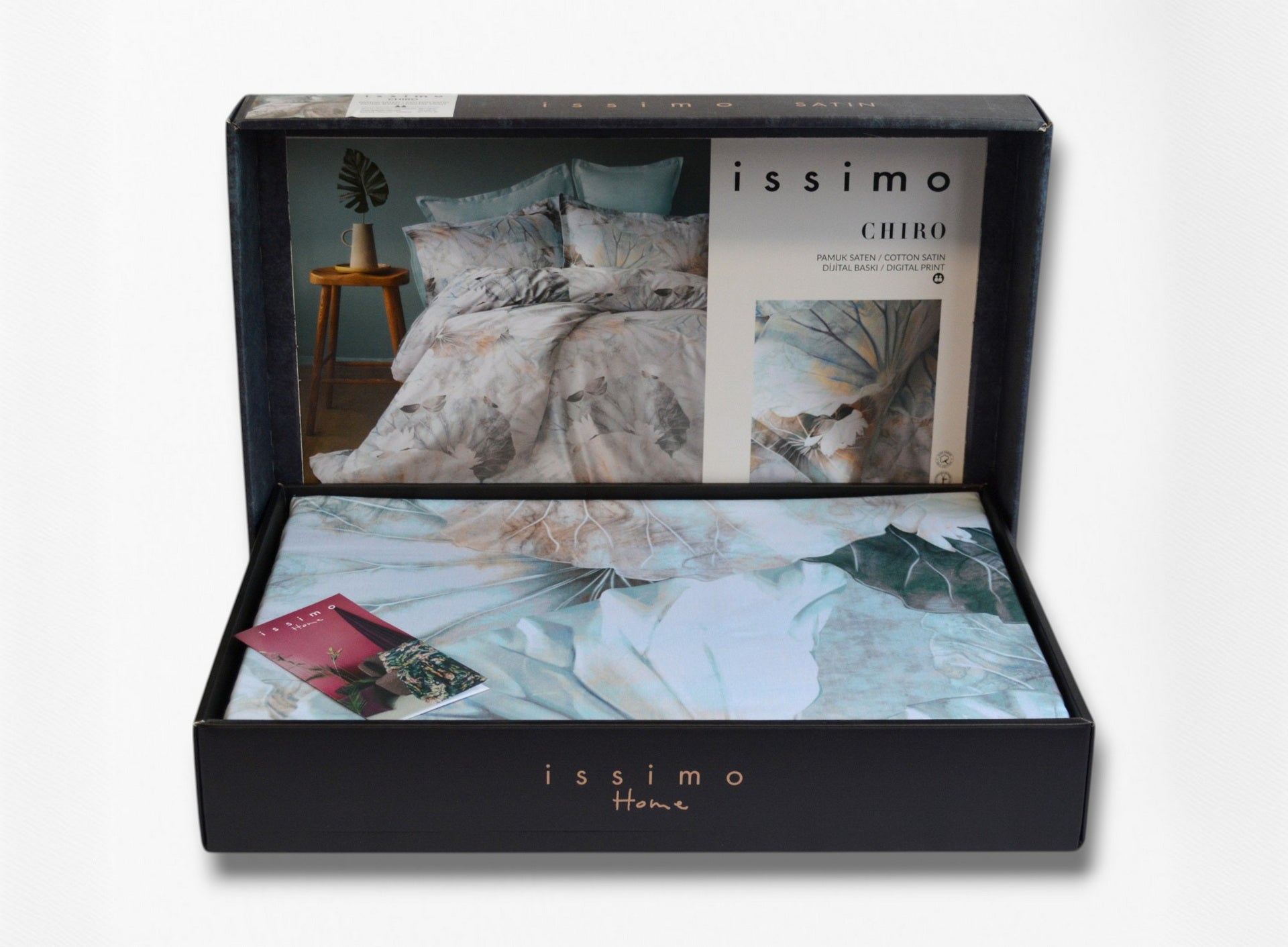Комплект постільної білизни Issimo Digital Satin 200х220 см Chiro