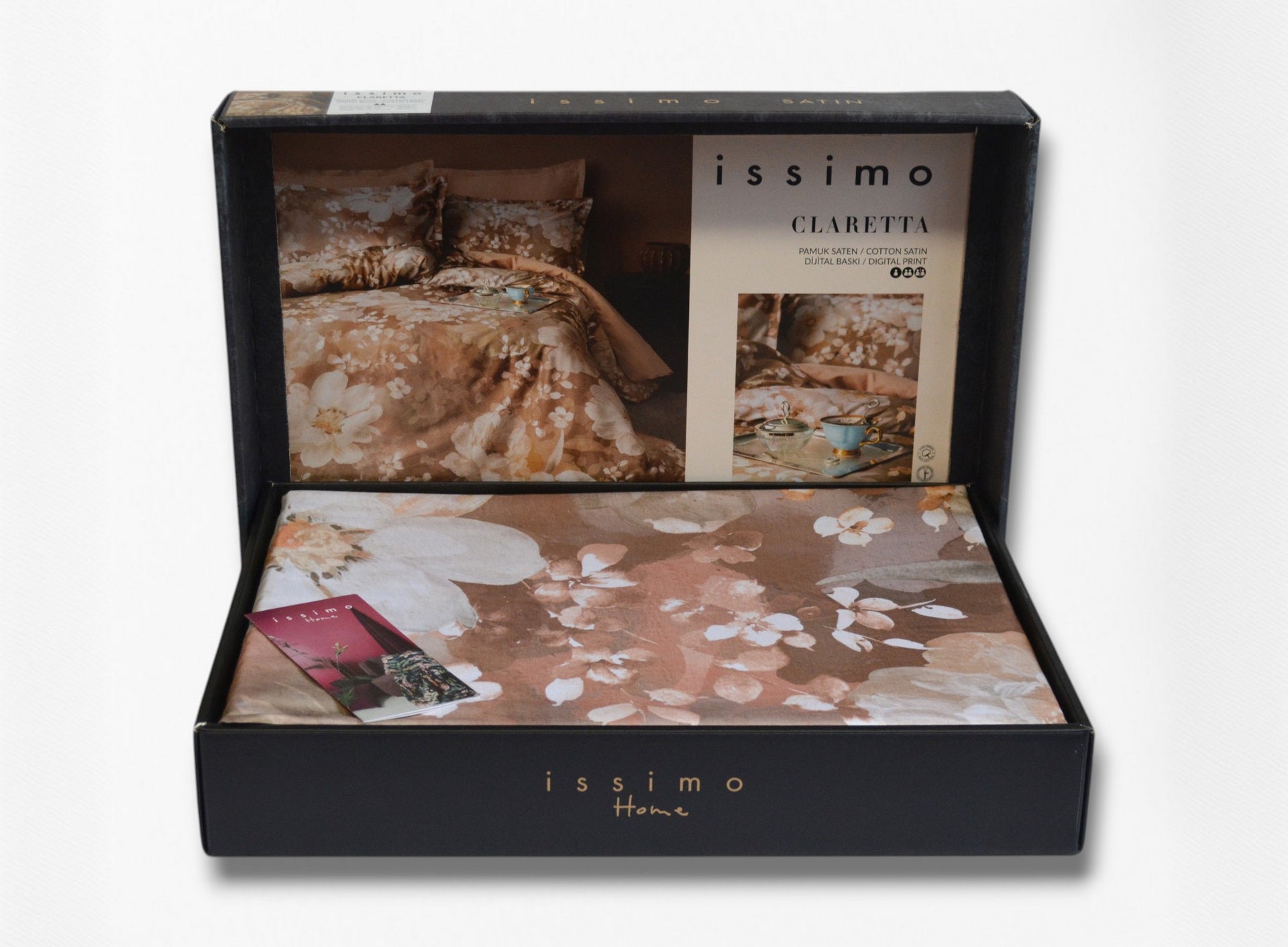 Комплект постільної білизни Issimo Digital Satin 200х220 см Claretta