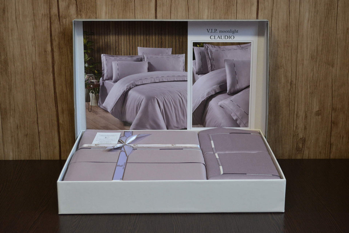 Постільна білизна First Choice V.I.P Satin Moonlight 200 х 220 см Claudio Lavender