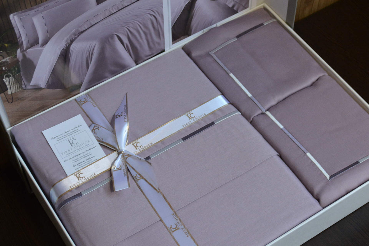 Постільна білизна First Choice V.I.P Satin Moonlight 200 х 220 см Claudio Lavender