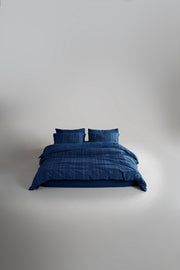 Постільна білизна Limasso Stonewashed Coastal Trio 200 х 220 см Dress Blue