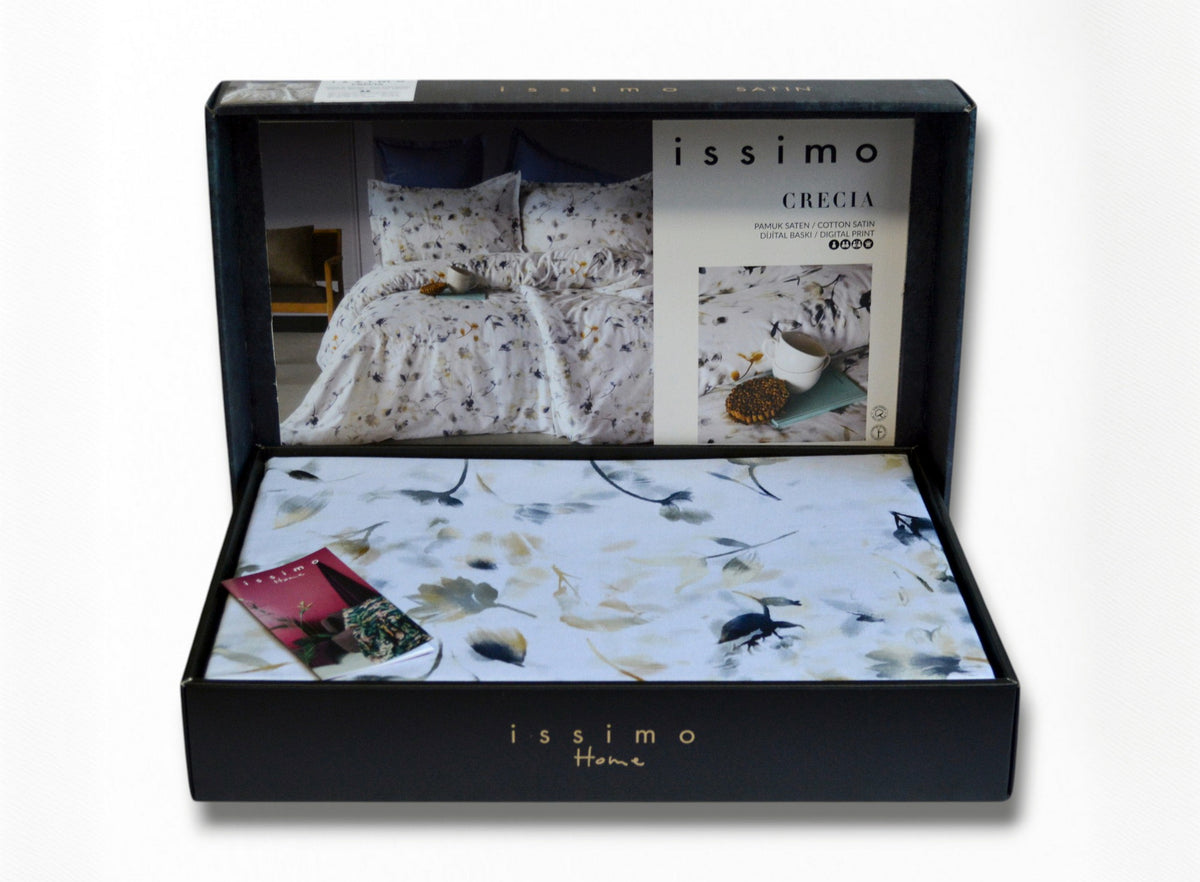 Комплект постільної білизни Issimo Digital Satin 160х220 см сімейний Crecia