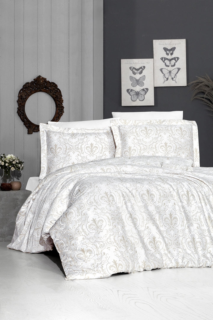 Постільна білизна First Choice Cotton Satin 160х220 Delmor Cream