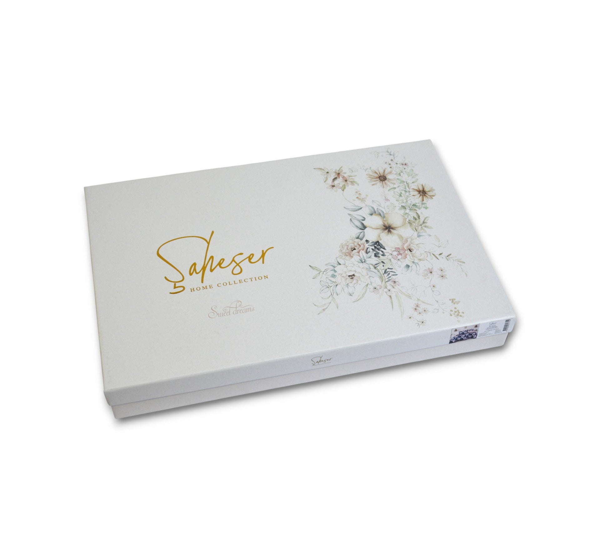Комплект постільної білизни Saheser Digital Satin 300 TC 200х220 см Terra