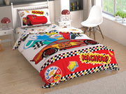 Постільна білизна TAC Disney 160x220 см Cars Kachow