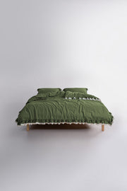 Постільна білизна Limasso Stonewashed Dora 200 х 220 см Capulet Olive
