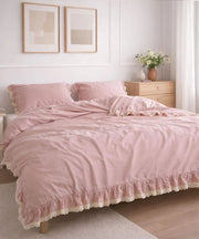 Постільна білизна Limasso Stonewashed Dora 200 х 220 см Pristine