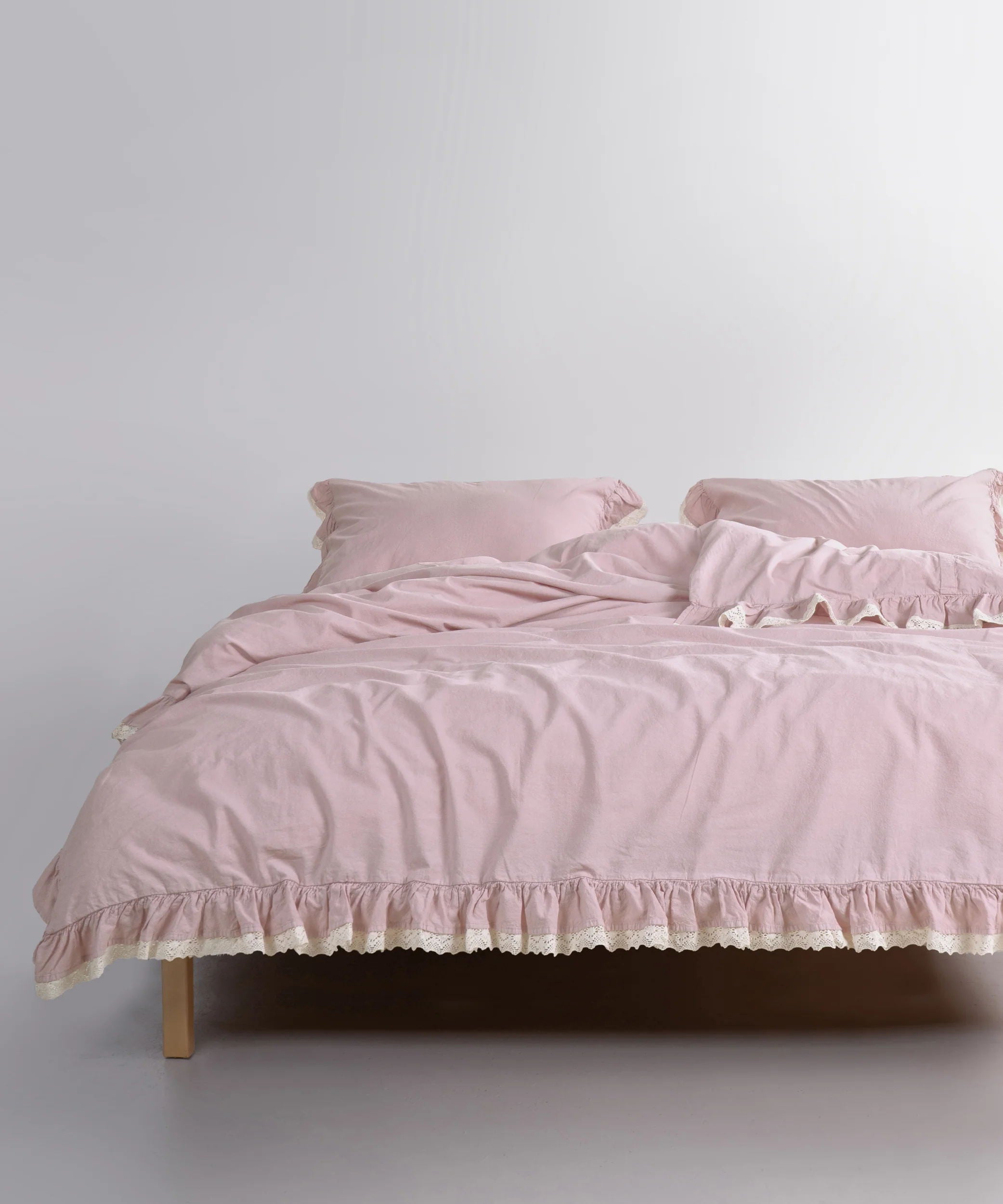 Постільна білизна Limasso Stonewashed Dora 200 х 220 см Pristine