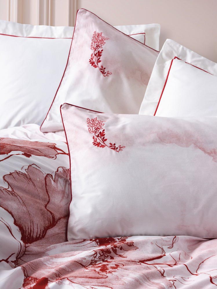 Комплект постільної білизни Cotton Box Elite Saten 200×220 Gules Kirmizi