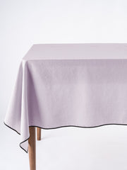 Скатертина з вареної бавовни Limasso Esualte 160×220 см. Opal Grey
