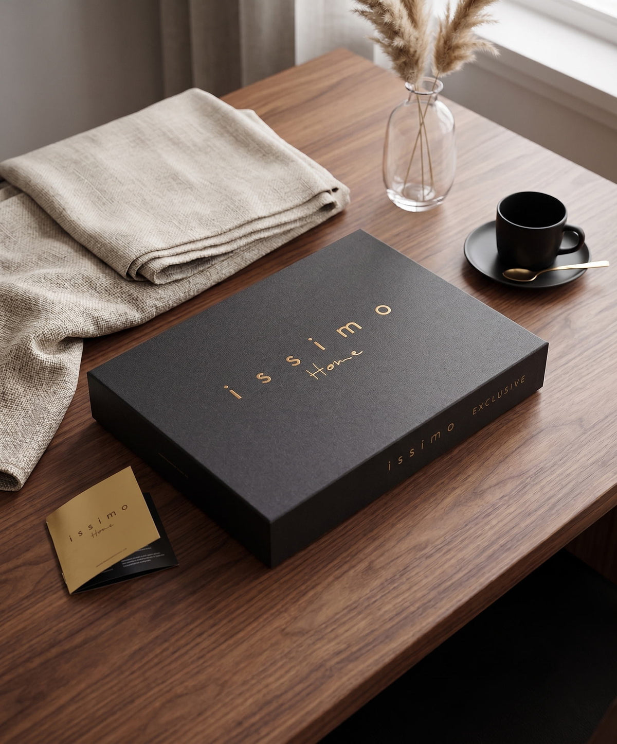Комплект постільної білизни Issimo Digital Tencel 160×220 см сімейний Ashi