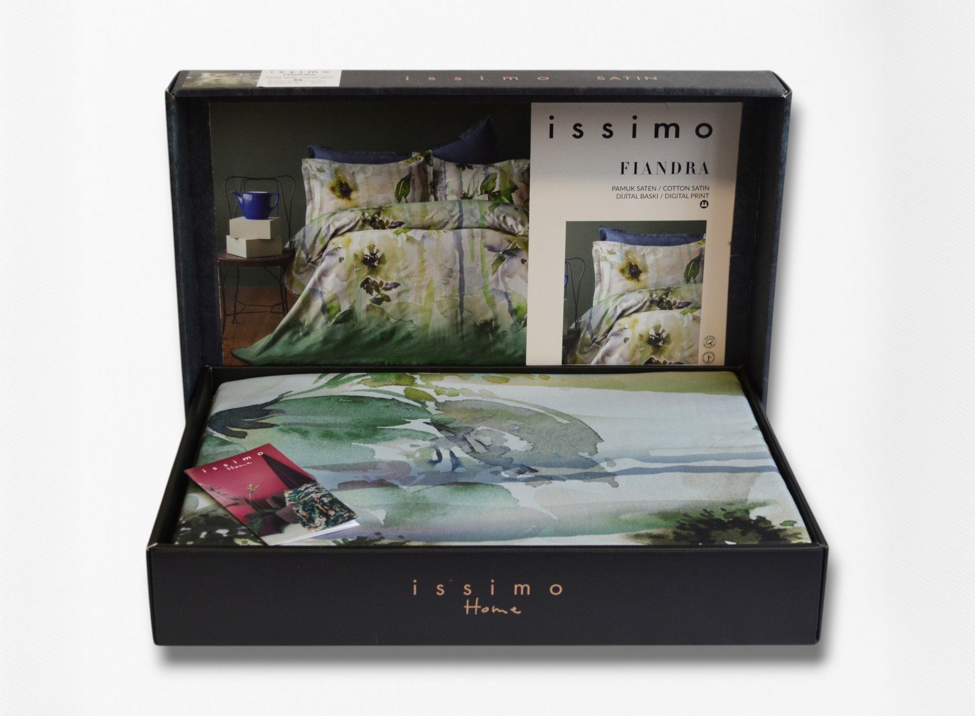 Комплект постільної білизни Issimo Digital Satin 200х220 см Fiandra