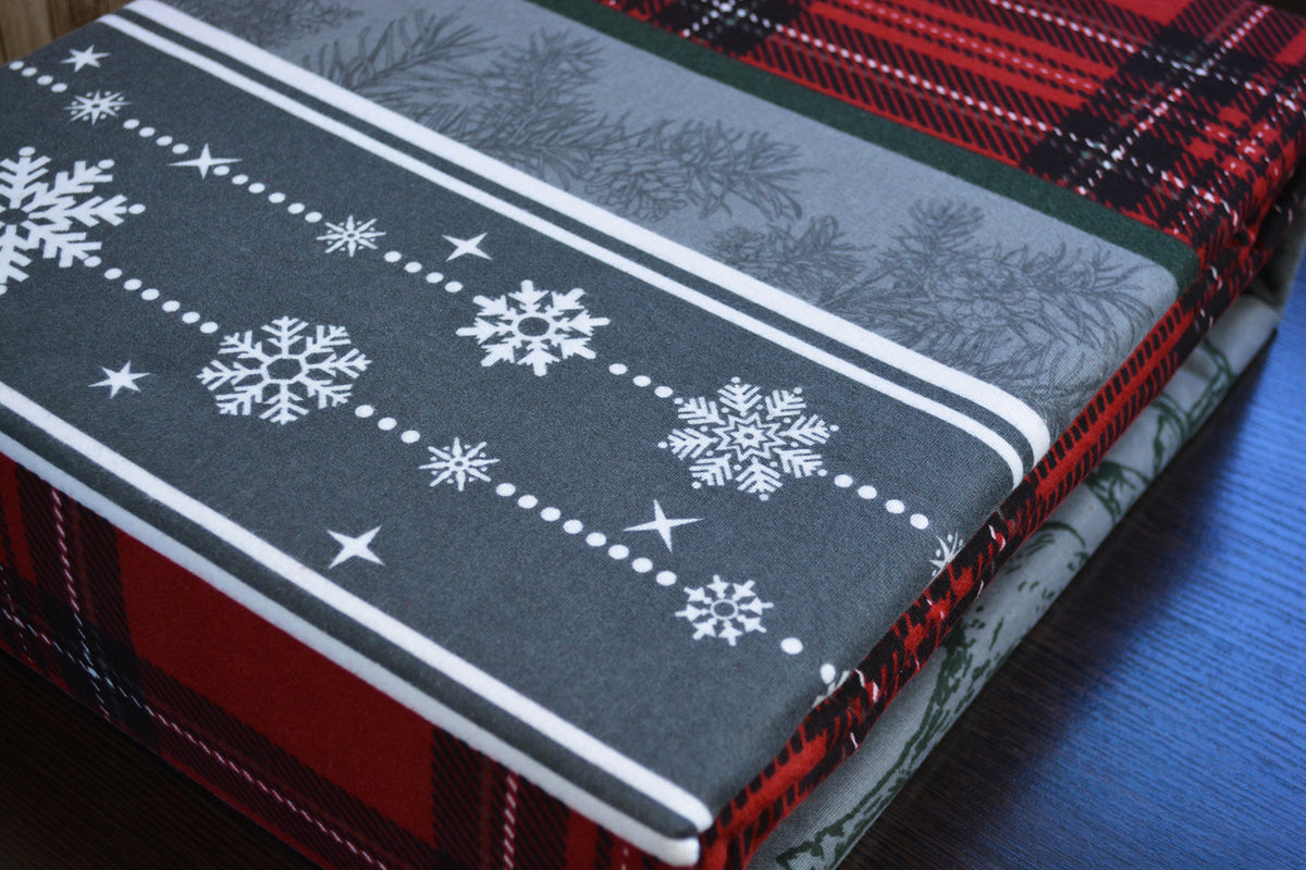 Комплект постільної білизни First Choice Flanel 200x220 см Happiness Red