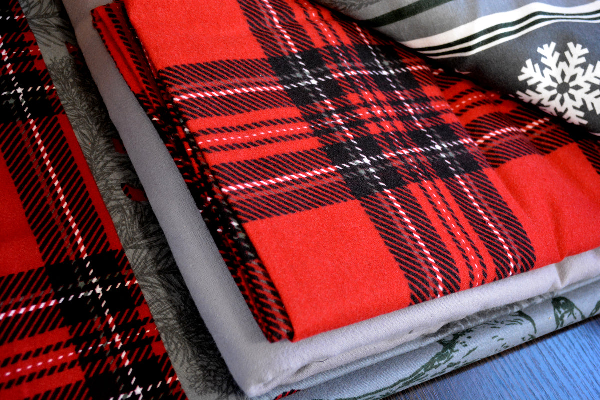 Комплект постільної білизни First Choice Flanel 160x220 см Happiness Red