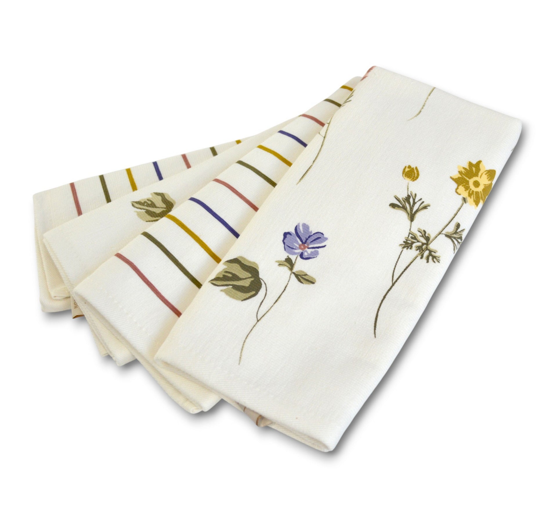 Набір кухонних рушників Pupilla 40х60 см Floral 4 шт.