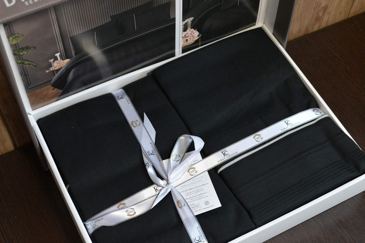 Постільна білизна First Choice Ranforce Deluxe DARK 200 х 220 см Fredan Black