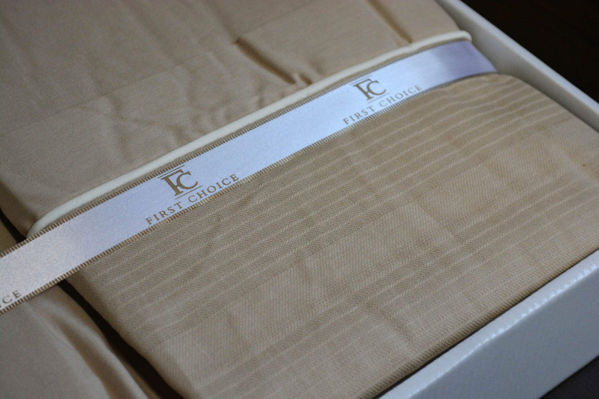 Постільна білизна First Choice Ranforce Deluxe 200 х 220 см Fredan Cappuccino