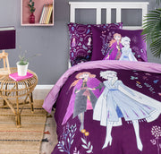 Постільна білизна Ozdilek Ranforce 160х220 см Frozen Natural