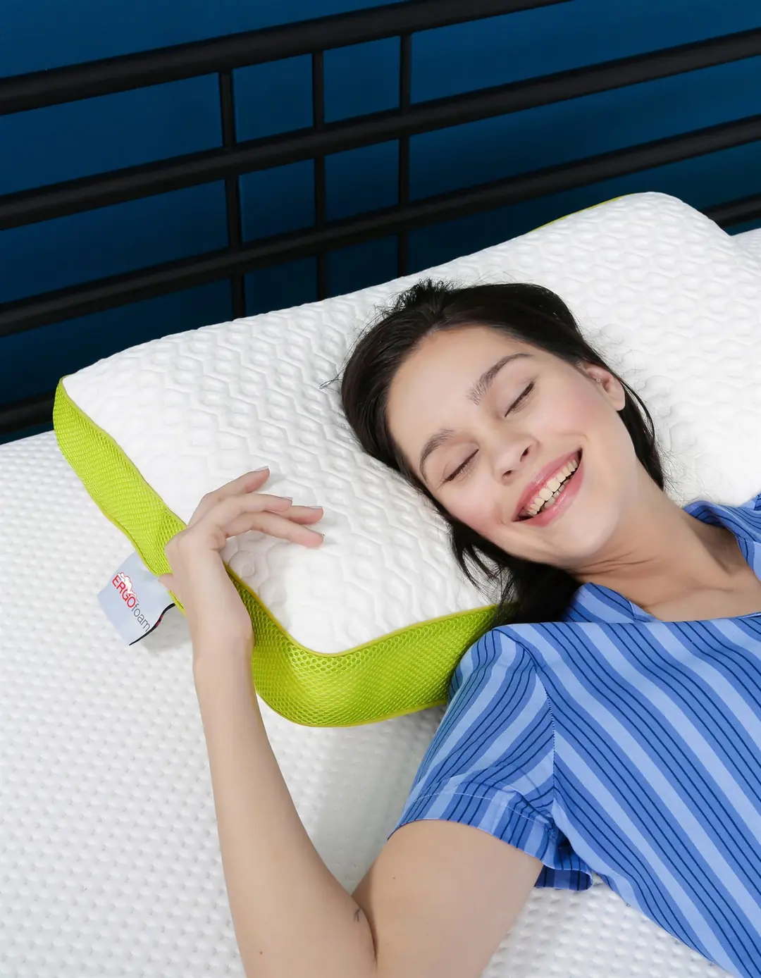Подушка ортопедична Ergo Foam 65x40x14 см. Galaxy Motion – Soft 1.0