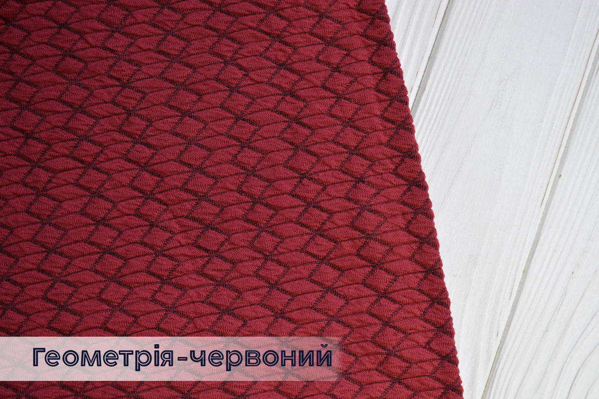 Жакардові чохли на стільці без спідниці 2шт., з текстурою Горох