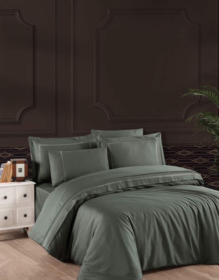 Постільна білизна First Choice V.I.P Satin Moonlight 200 х 220 см Gomez Moonmist