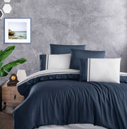 Постільна білизна First Choice Deluxe Satin 200 х 220 см Groovy Denim