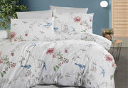 Постільна білизна First Choice Ranforce 200 х 220 см Hope Grey
